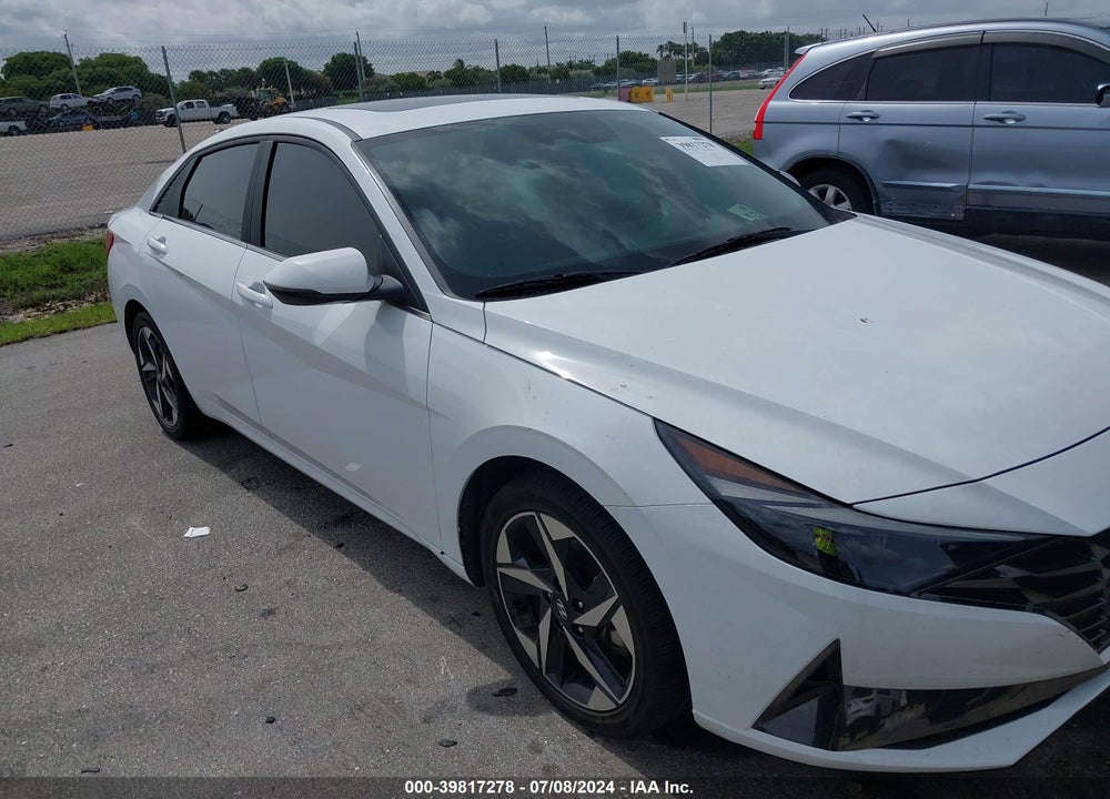 2023 HYUNDAI ELANTRA HYBRID LIMITED VIN: KMHLN4AJ7PU050857