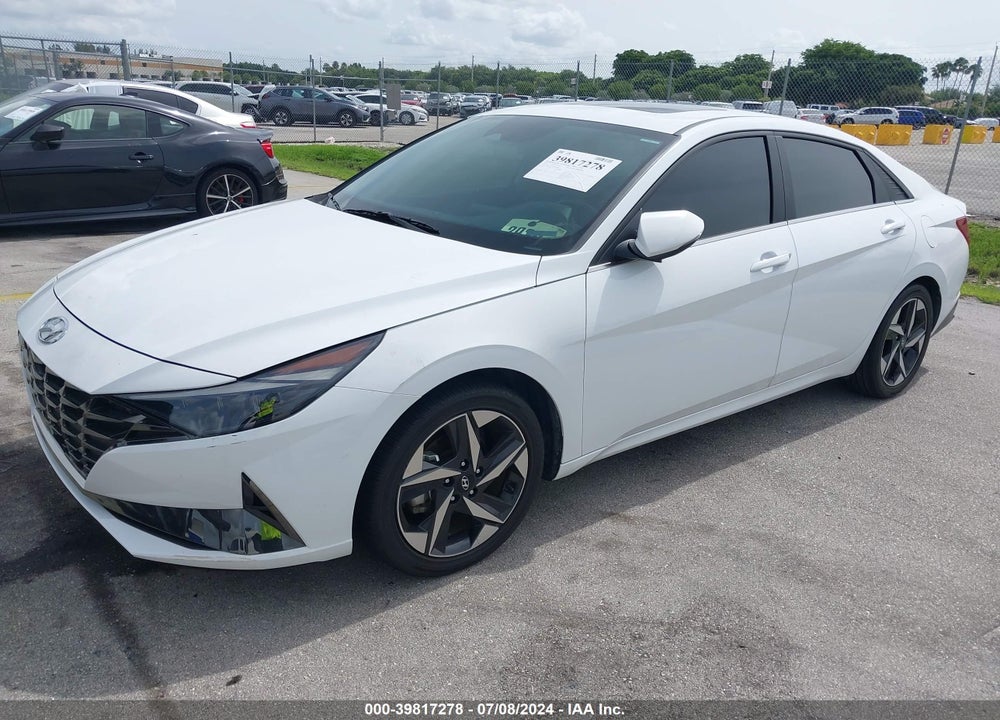 2023 HYUNDAI ELANTRA HYBRID LIMITED VIN: KMHLN4AJ7PU050857