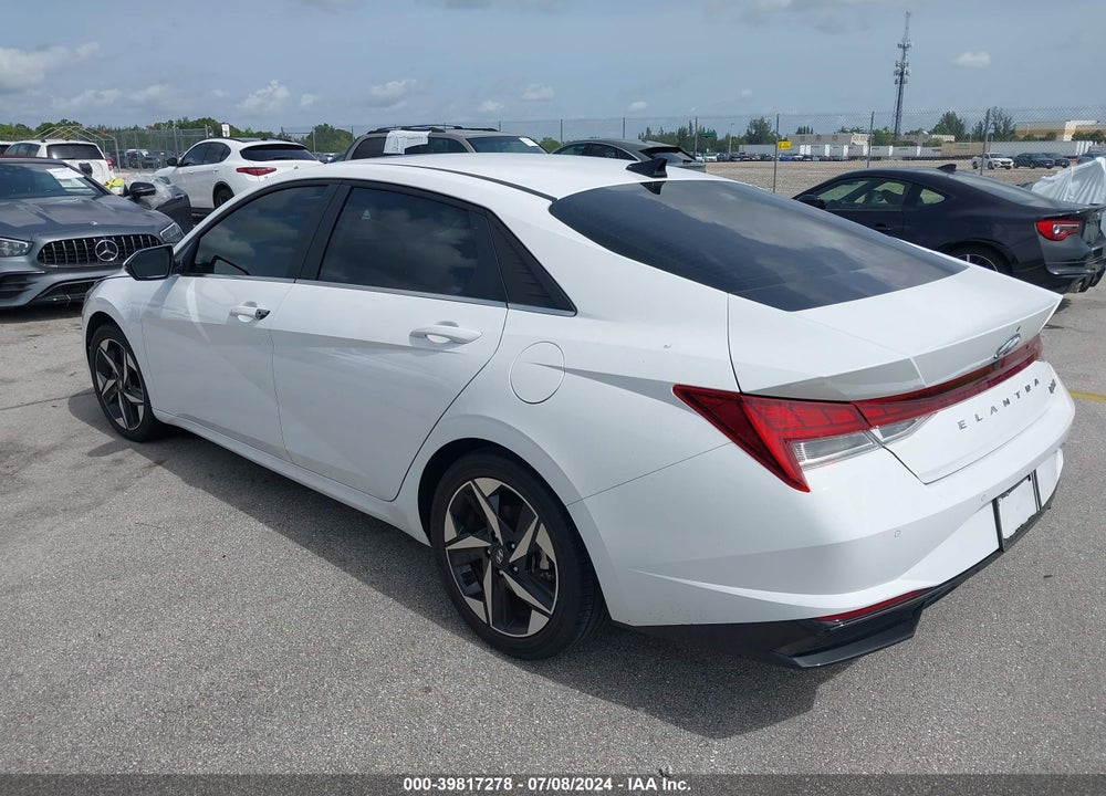2023 HYUNDAI ELANTRA HYBRID LIMITED VIN: KMHLN4AJ7PU050857