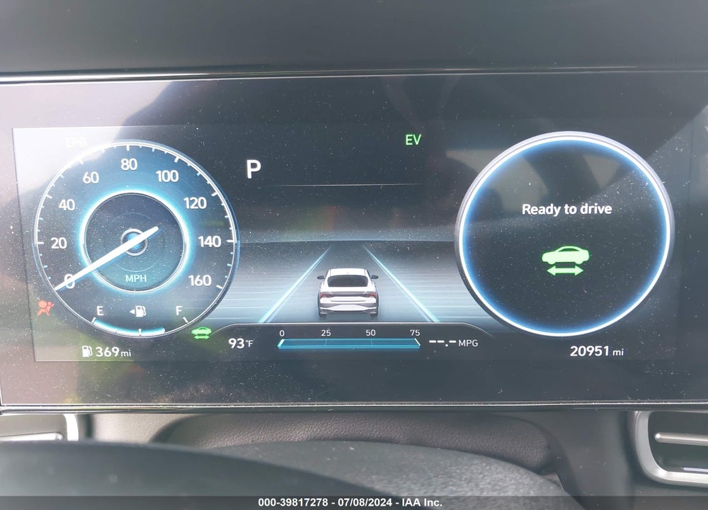 2023 HYUNDAI ELANTRA HYBRID LIMITED VIN: KMHLN4AJ7PU050857