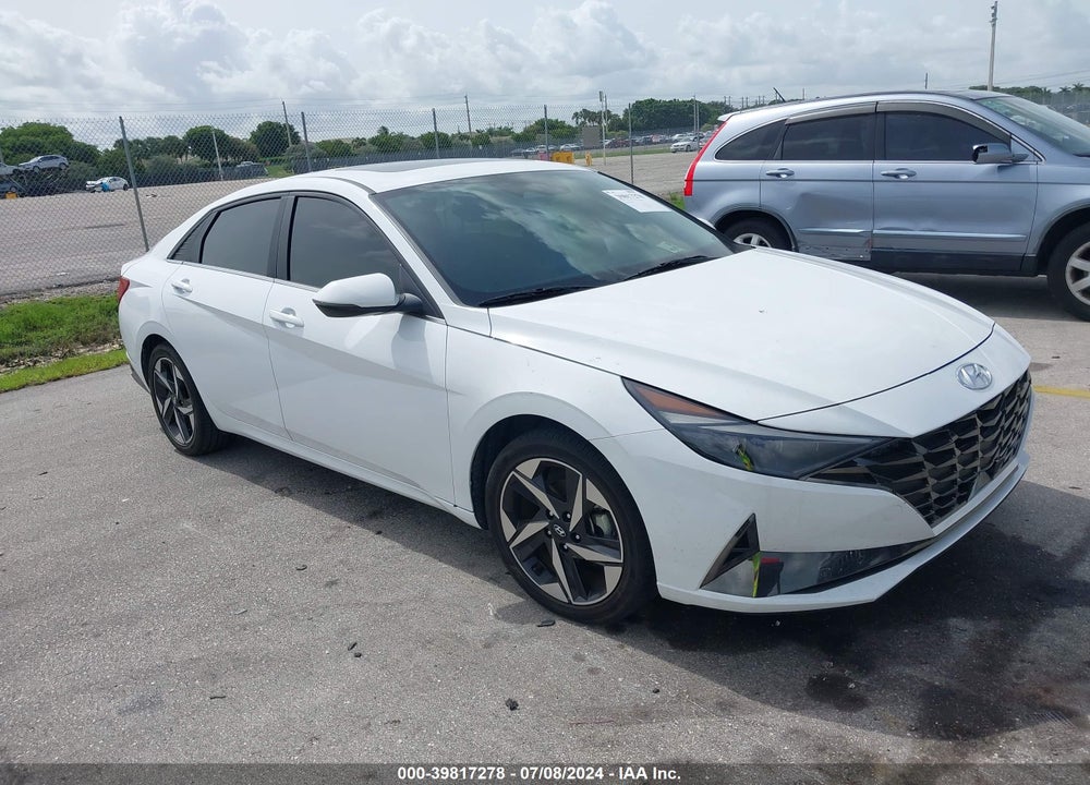 2023 HYUNDAI ELANTRA HYBRID LIMITED VIN: KMHLN4AJ7PU050857