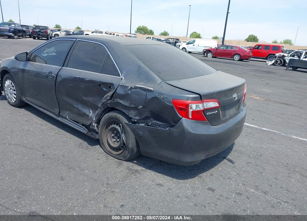 2012 TOYOTA CAMRY LE VIN: 4T4BF1FKXCR179748