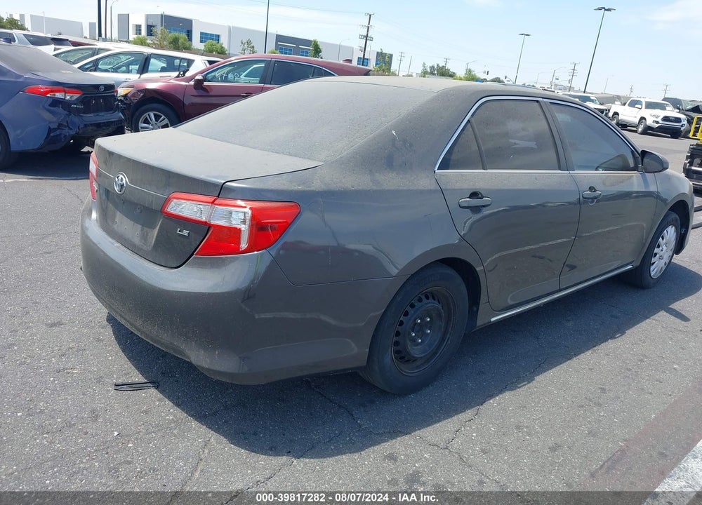 2012 TOYOTA CAMRY LE VIN: 4T4BF1FKXCR179748