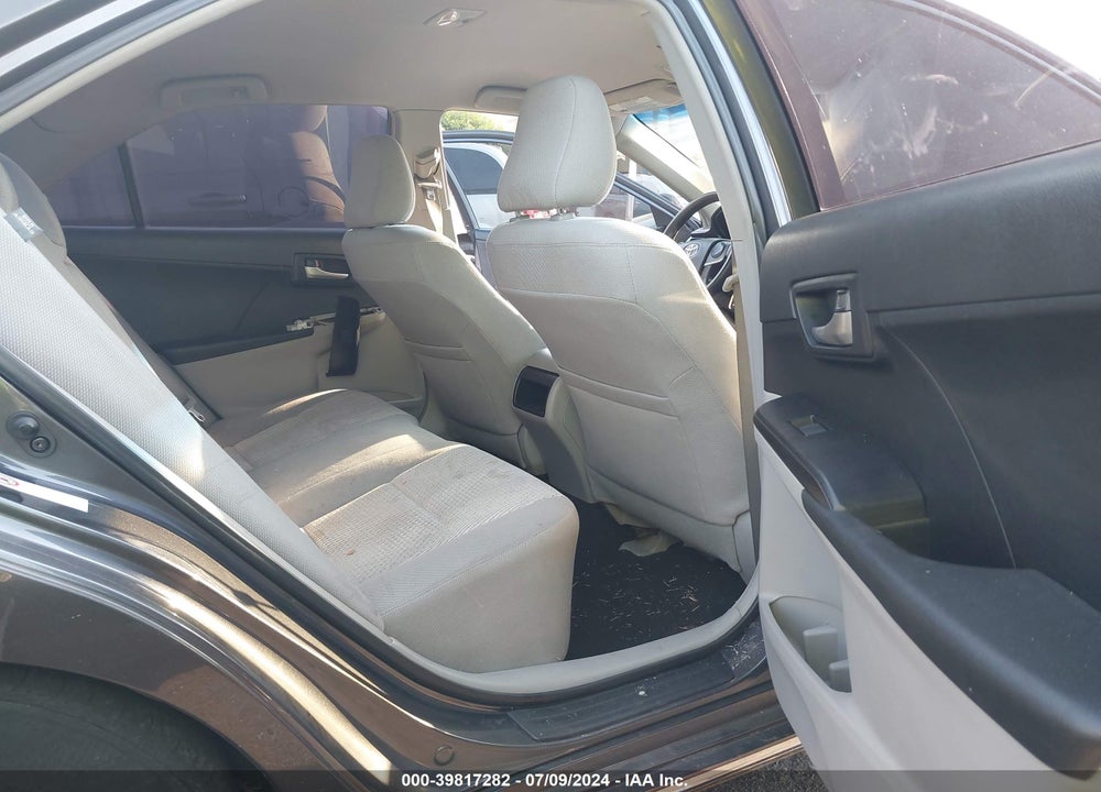 2012 TOYOTA CAMRY LE VIN: 4T4BF1FKXCR179748