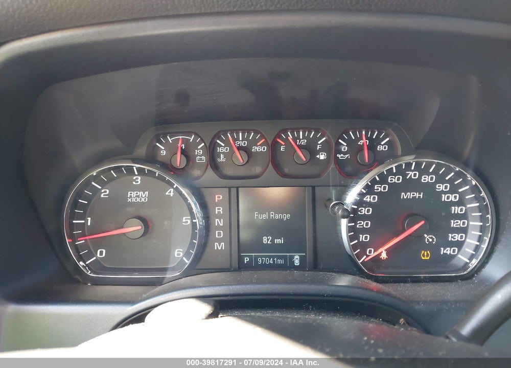 2016 CHEVROLET SILVERADO 1500 CUSTOM VIN: 1GCVKPEC3GZ422104