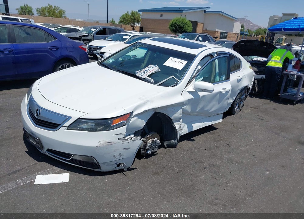 2014 ACURA TL 3.5 VIN: 19UUA8F77EA001182