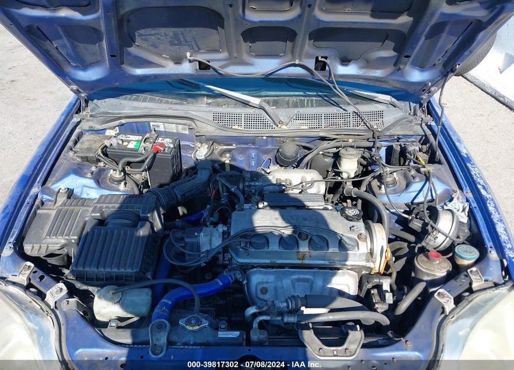 2000 HONDA CIVIC SI VIN: 1HGEM1150YL129278