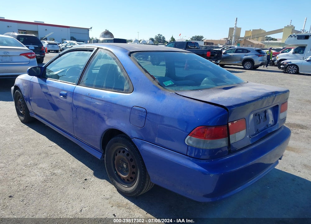2000 HONDA CIVIC SI VIN: 1HGEM1150YL129278