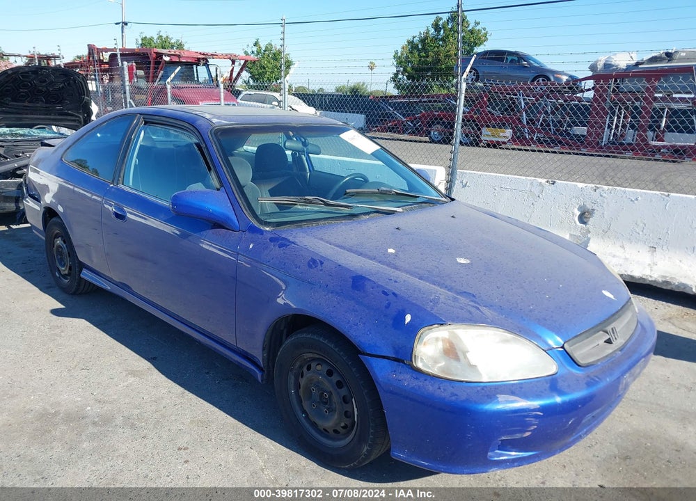2000 HONDA CIVIC SI VIN: 1HGEM1150YL129278