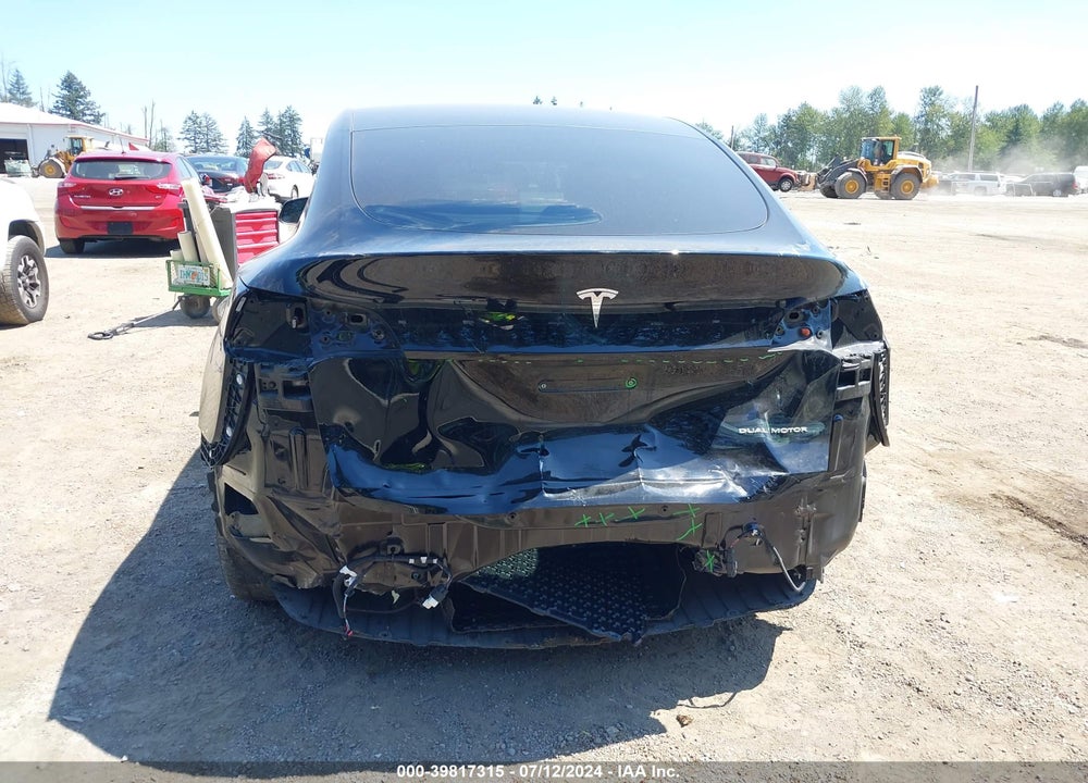 2023 TESLA MODEL Y AWD/LONG RANGE DUAL MOTOR ALL-WHEEL DRIVE VIN: 7SAYGDEE3PF590171