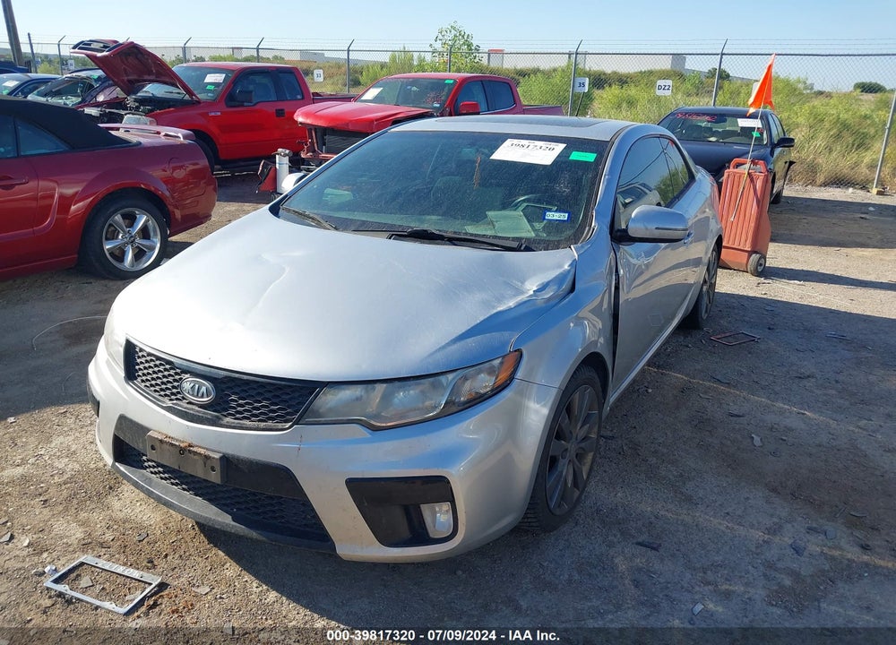 2013 KIA FORTE KOUP SX VIN: KNAFW6A34D5740239
