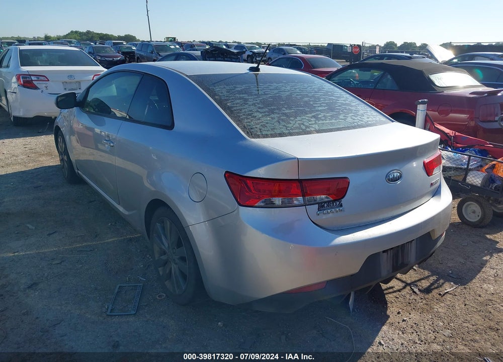 2013 KIA FORTE KOUP SX VIN: KNAFW6A34D5740239