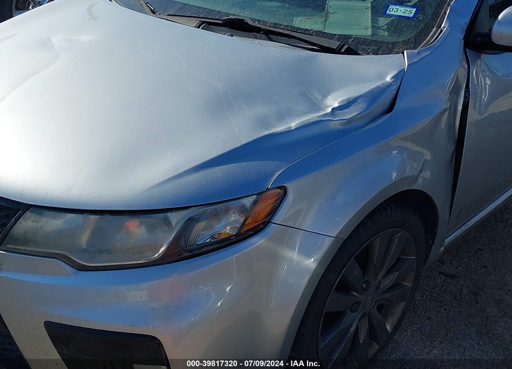 2013 KIA FORTE KOUP SX VIN: KNAFW6A34D5740239