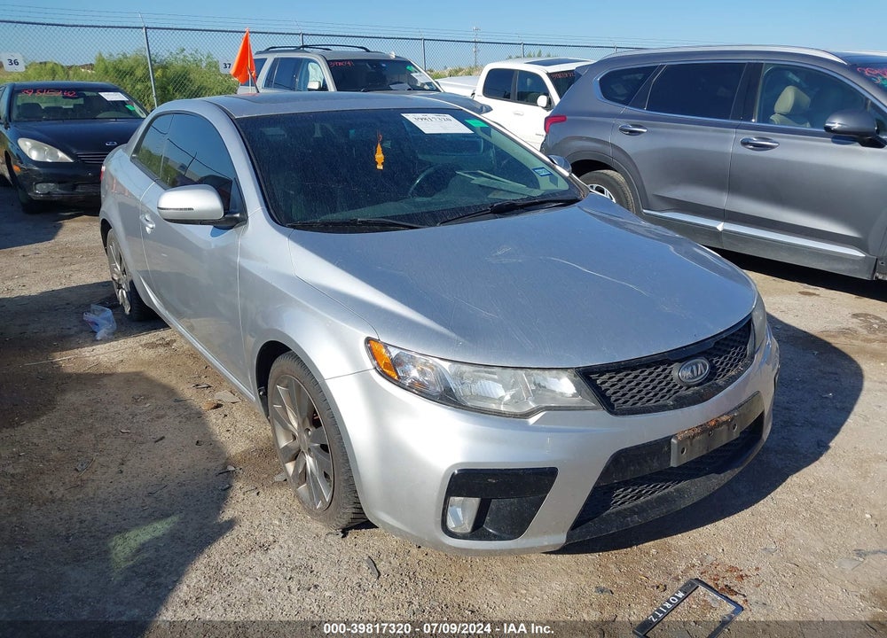 2013 KIA FORTE KOUP SX VIN: KNAFW6A34D5740239