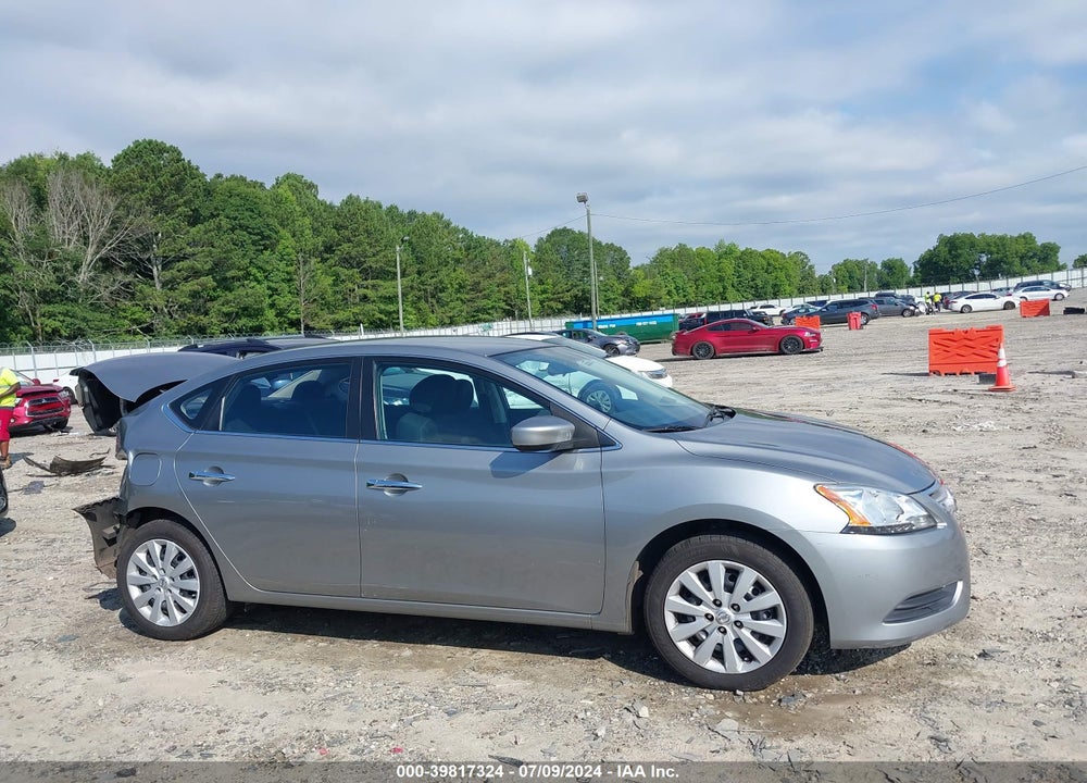 2014 NISSAN SENTRA S VIN: 3N1AB7AP2EY249077