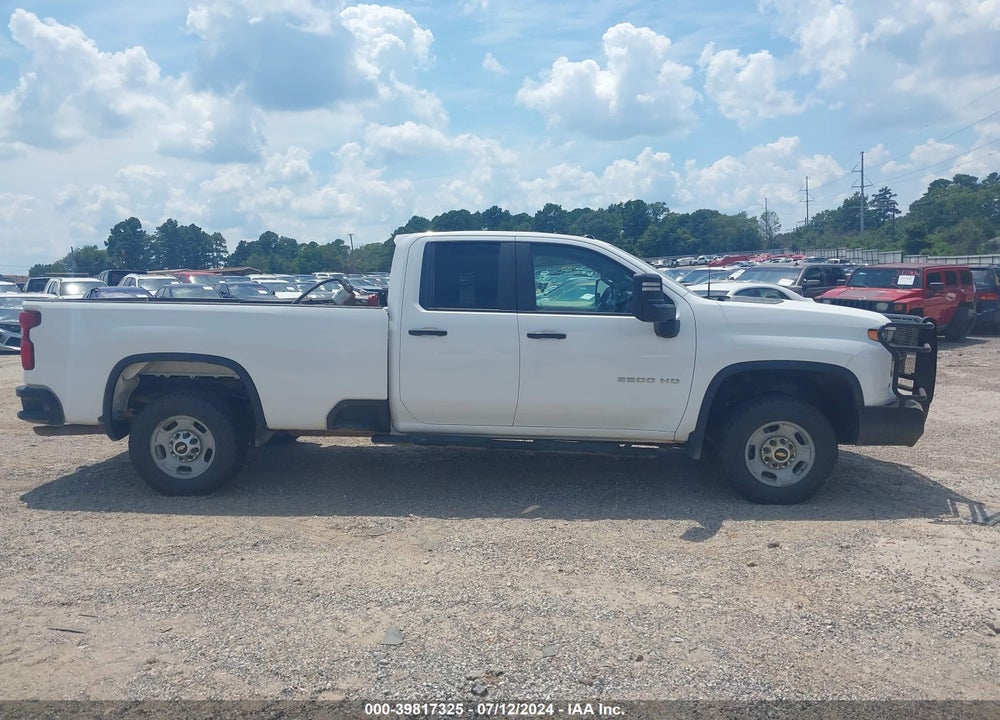 2021 CHEVROLET SILVERADO 2500HD 4WD DOUBLE CAB LONG BED WT VIN: 1GB2YLE74MF272647