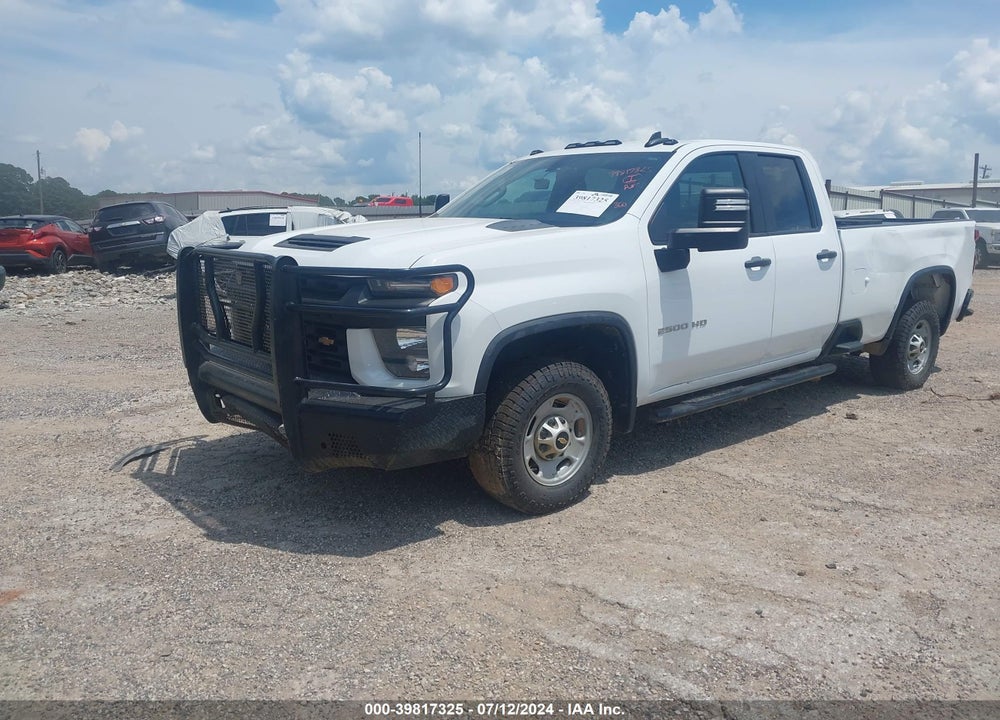 2021 CHEVROLET SILVERADO 2500HD 4WD DOUBLE CAB LONG BED WT VIN: 1GB2YLE74MF272647