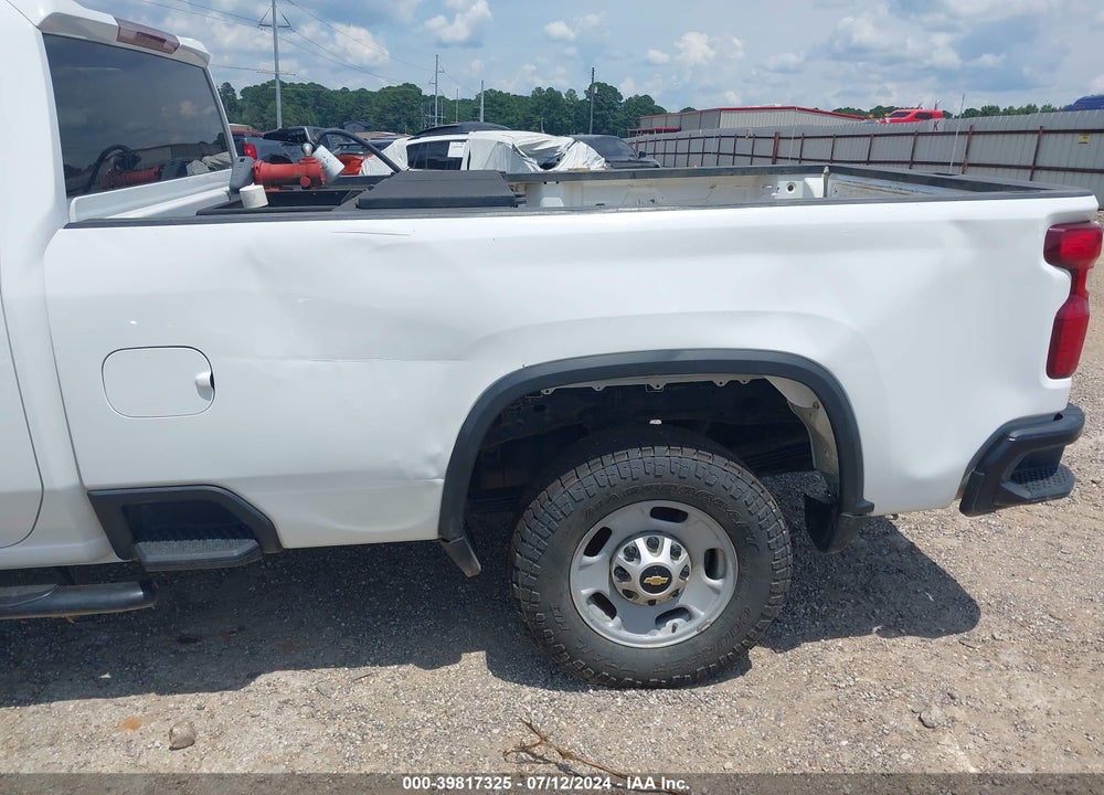 2021 CHEVROLET SILVERADO 2500HD 4WD DOUBLE CAB LONG BED WT VIN: 1GB2YLE74MF272647