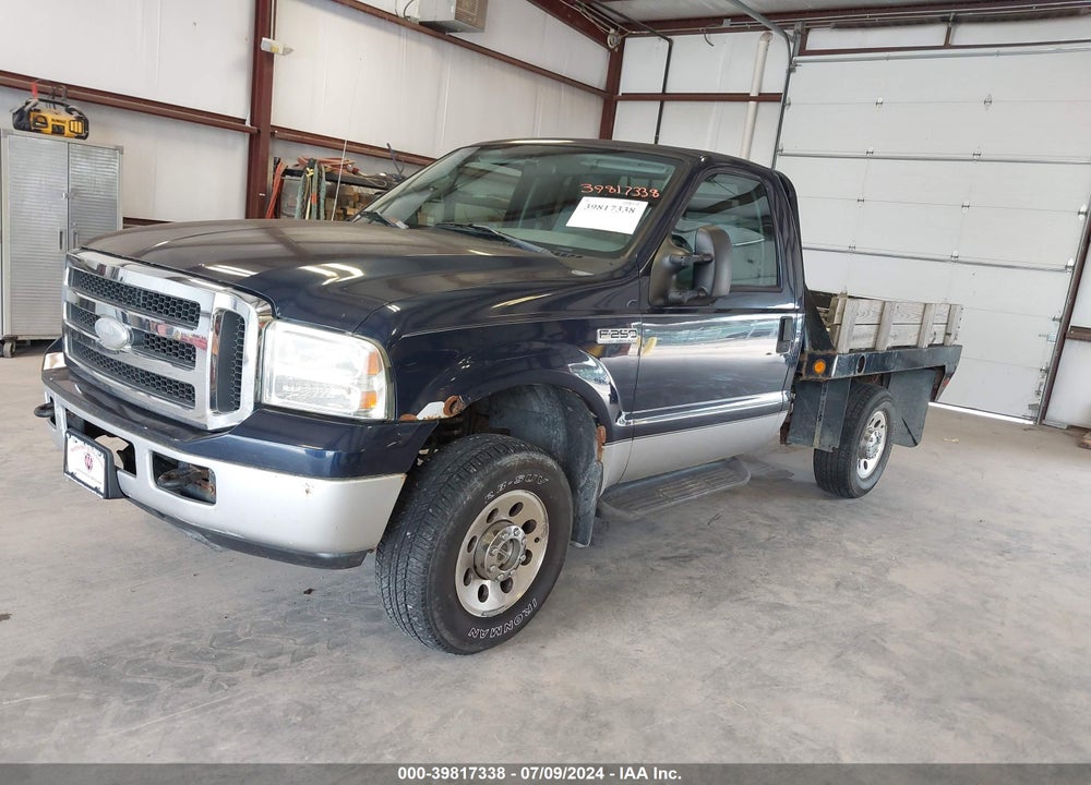 2005 FORD F-250 XL/XLT VIN: 1FTNF21505EB97563