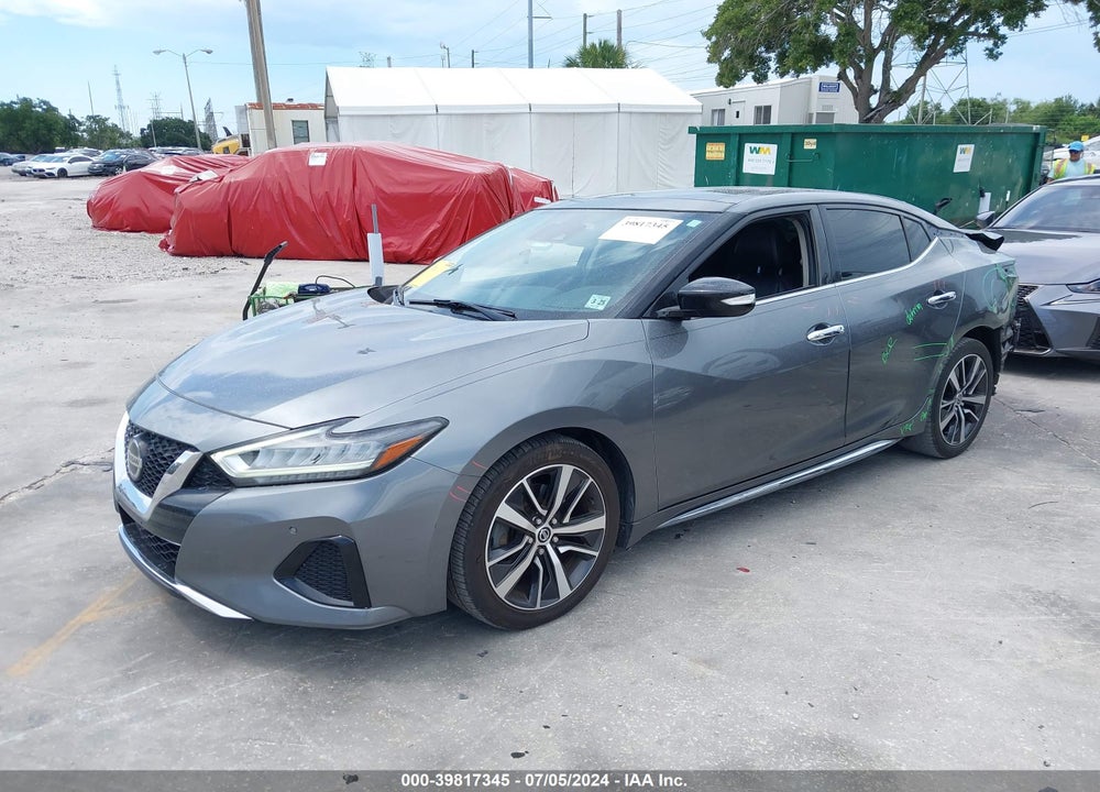 2020 NISSAN MAXIMA SL XTRONIC CVT VIN: 1N4AA6DV0LC377852