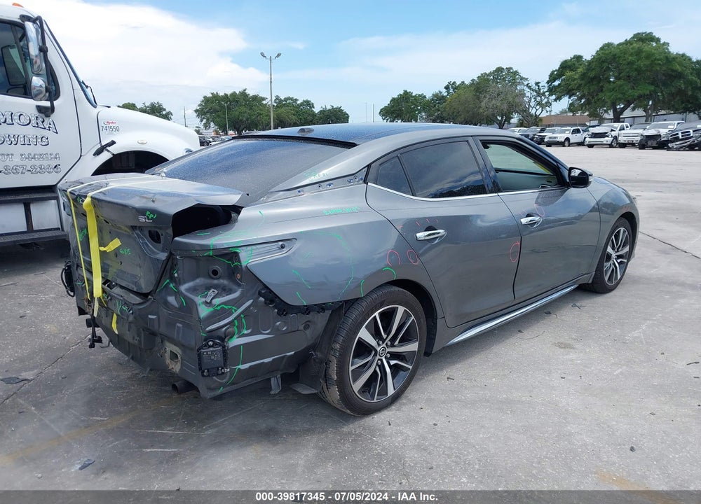 2020 NISSAN MAXIMA SL XTRONIC CVT VIN: 1N4AA6DV0LC377852