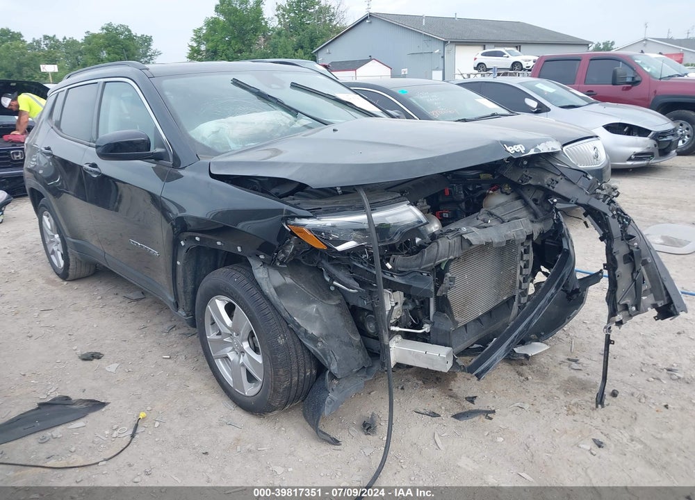 2022 JEEP COMPASS LATITUDE FWD VIN: 3C4NJCBB7NT217963