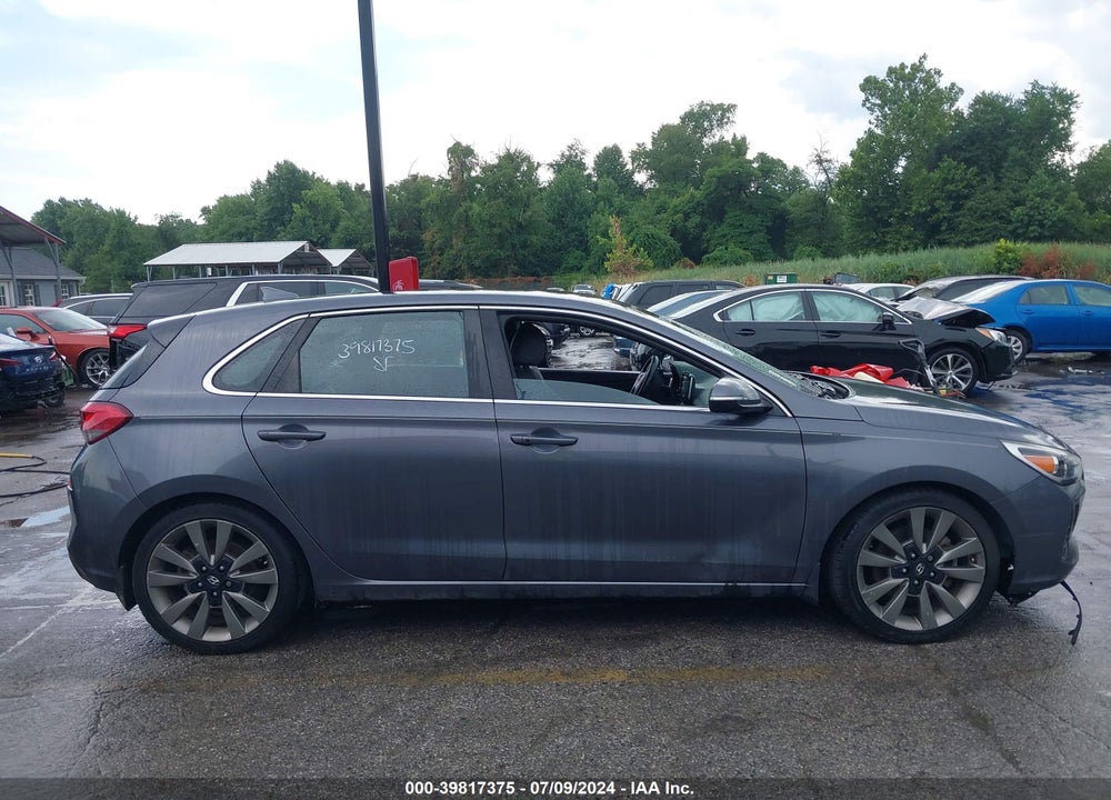 2018 HYUNDAI ELANTRA GT SPORT VIN: KMHH55LC3JU015265