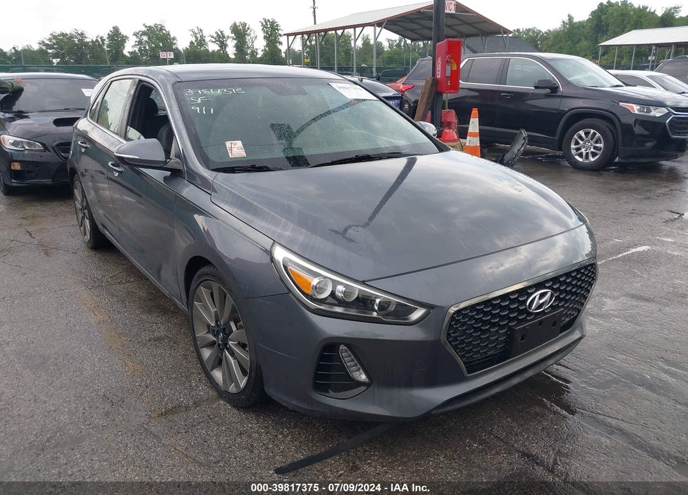 2018 HYUNDAI ELANTRA GT SPORT VIN: KMHH55LC3JU015265