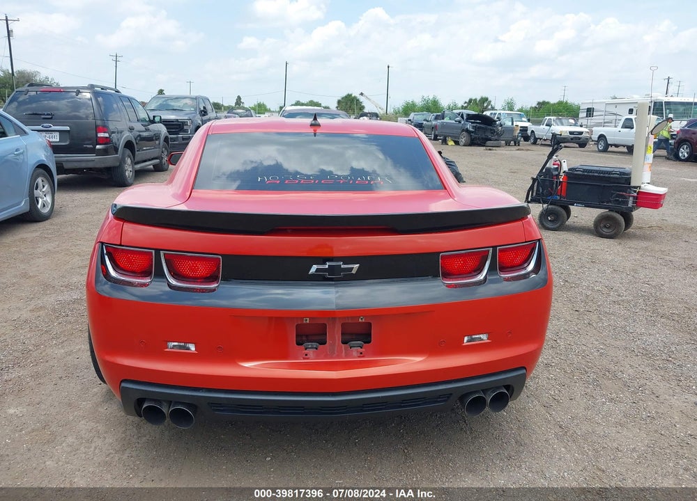 2010 CHEVROLET CAMARO 2SS VIN: 2G1FK1EJ8A9178458