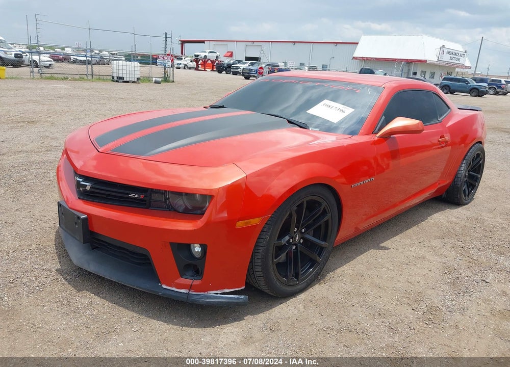 2010 CHEVROLET CAMARO 2SS VIN: 2G1FK1EJ8A9178458