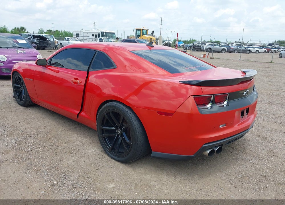 2010 CHEVROLET CAMARO 2SS VIN: 2G1FK1EJ8A9178458