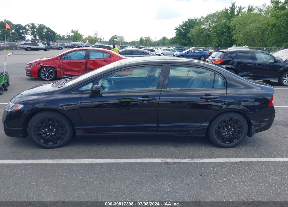 2009 HONDA CIVIC LX VIN: 2HGFA165X9H365604