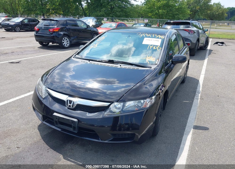 2009 HONDA CIVIC LX VIN: 2HGFA165X9H365604