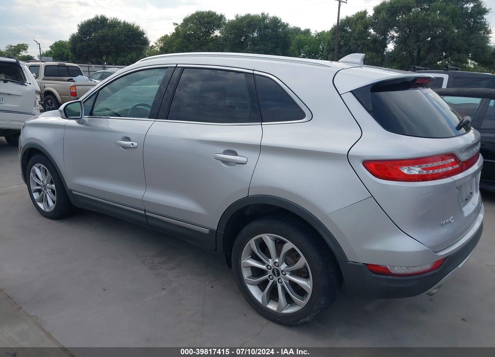 2017 LINCOLN MKC SELECT VIN: 5LMCJ2C99HUL33620