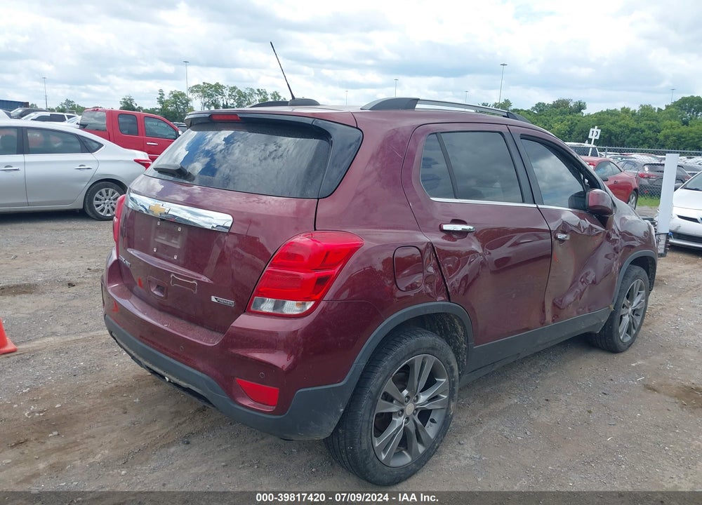 2017 CHEVROLET TRAX PREMIER VIN: 3GNCJRSBXHL174886