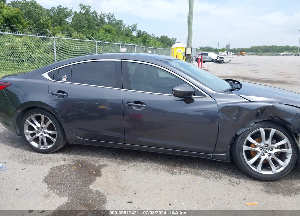 2014 MAZDA 6 I GRAND TOURING VIN: JM1GJ1W55E1104229