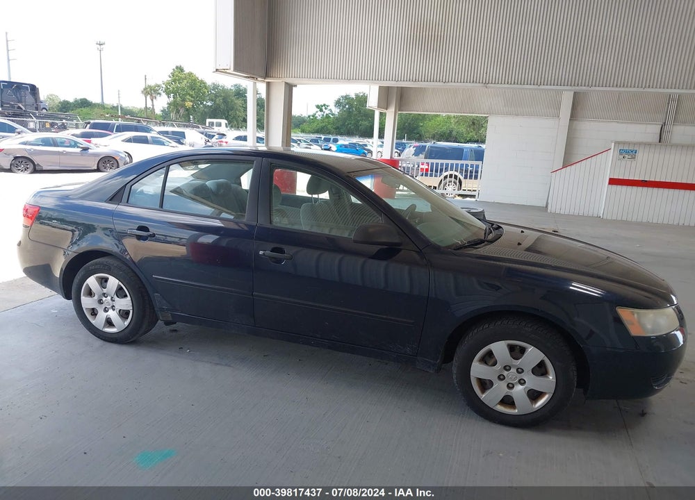 2008 HYUNDAI SONATA GLS VIN: 5NPET46C58H340233