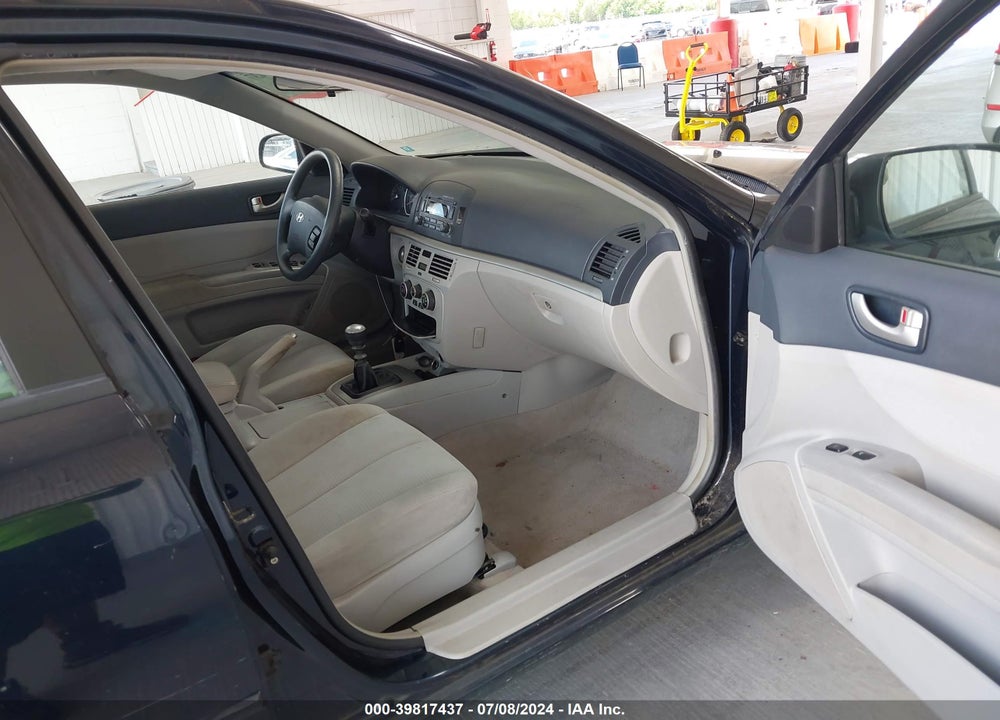 2008 HYUNDAI SONATA GLS VIN: 5NPET46C58H340233