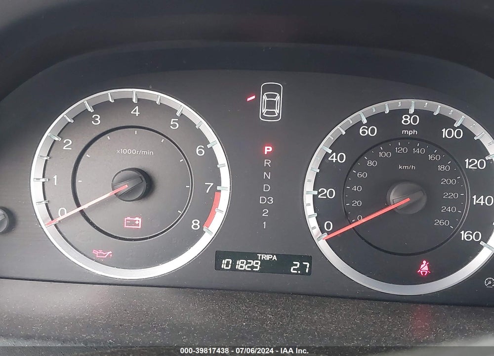2012 HONDA ACCORD 2.4 EX-L VIN: 1HGCP2F82CA088146