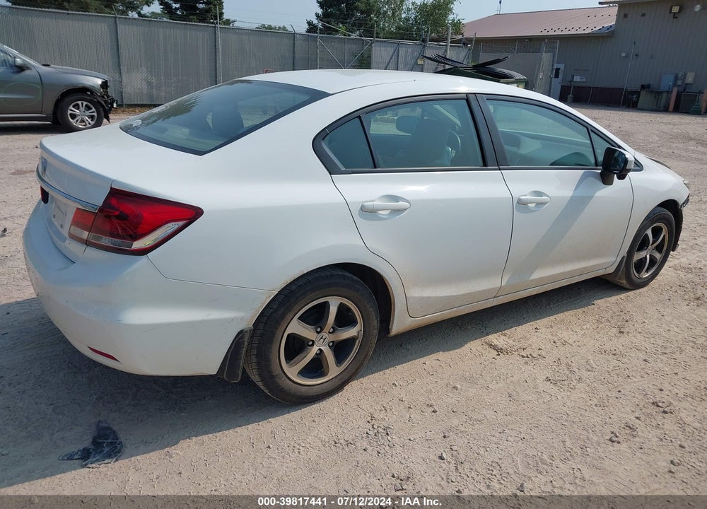 2015 HONDA CIVIC SE VIN: 19XFB2F70FE085152