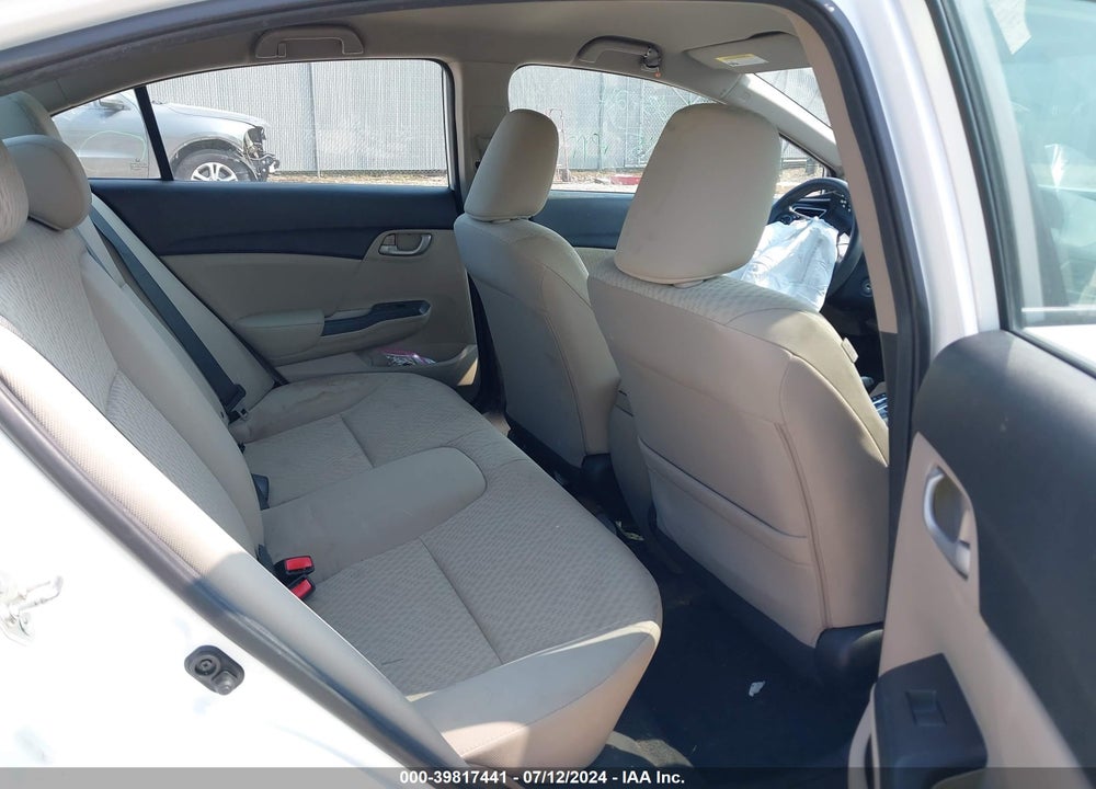 2015 HONDA CIVIC SE VIN: 19XFB2F70FE085152