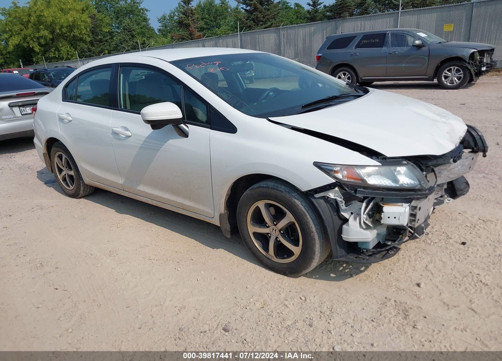 2015 HONDA CIVIC SE VIN: 19XFB2F70FE085152