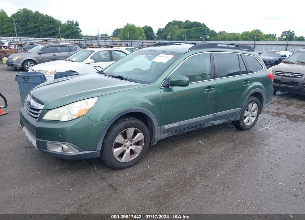 2011 SUBARU OUTBACK 2.5I LIMITED VIN: 4S4BRBKC9B3340021