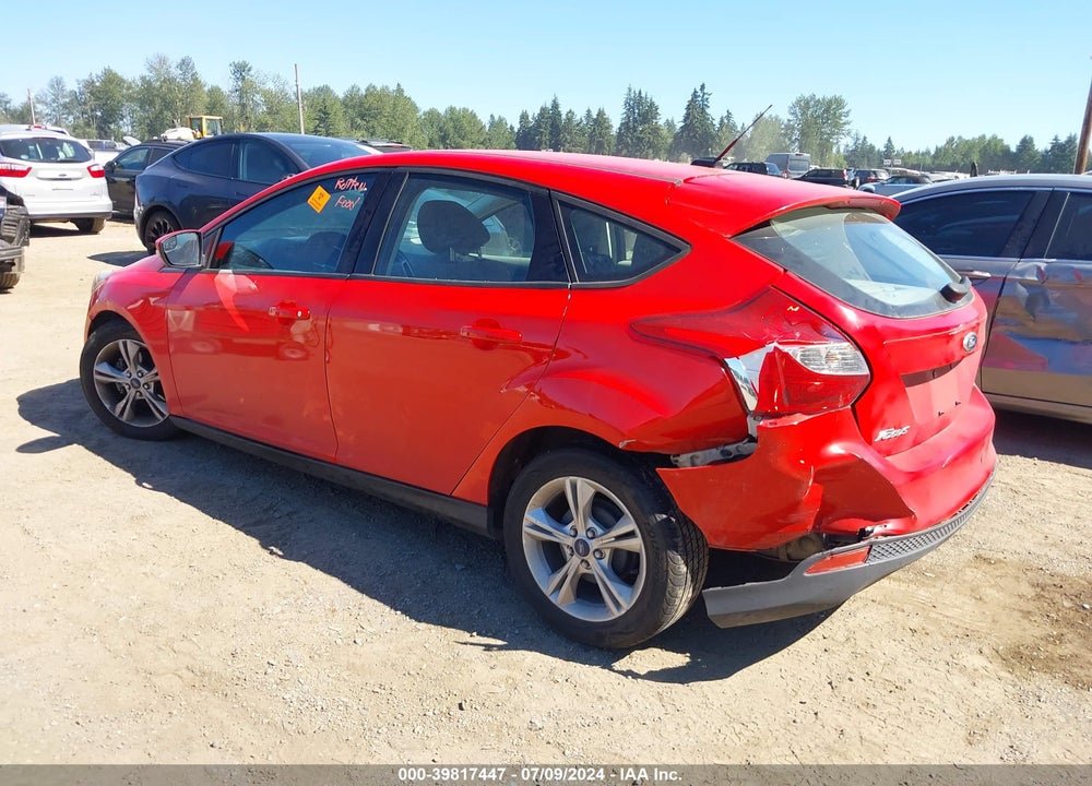 2014 FORD FOCUS SE VIN: 1FADP3K28EL455607