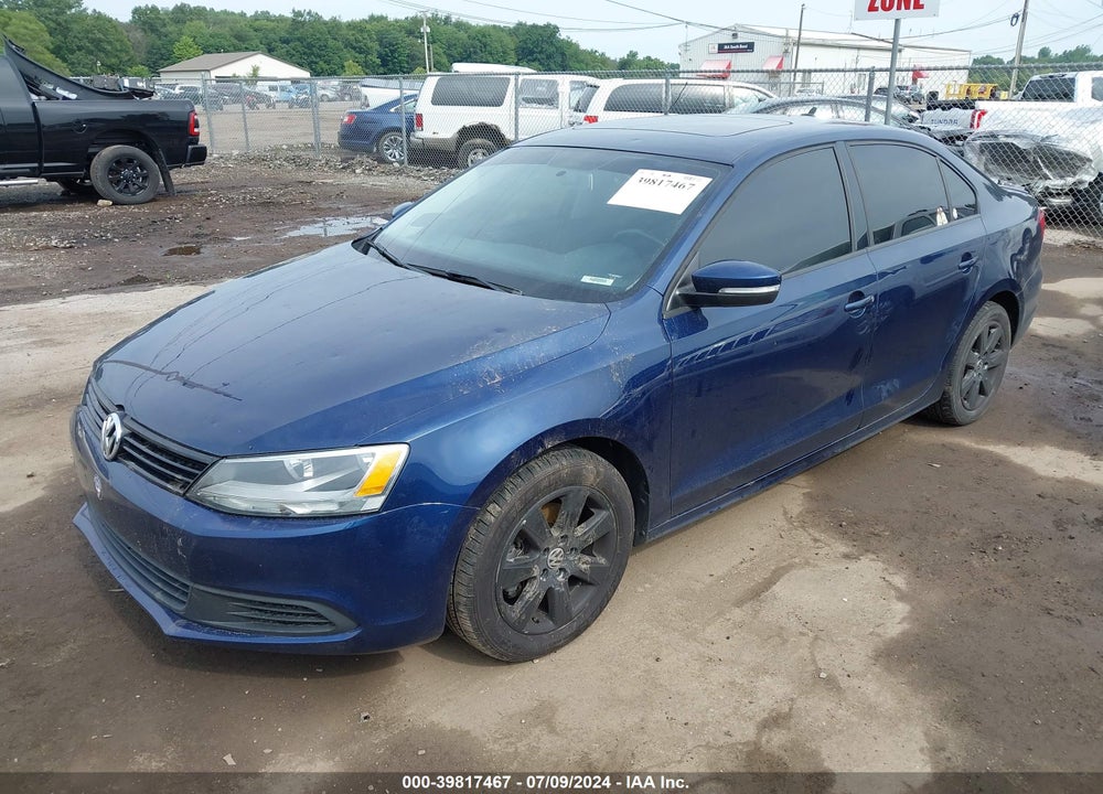 2012 VOLKSWAGEN JETTA 2.0L TDI VIN: 3VWLL7AJ8CM360278