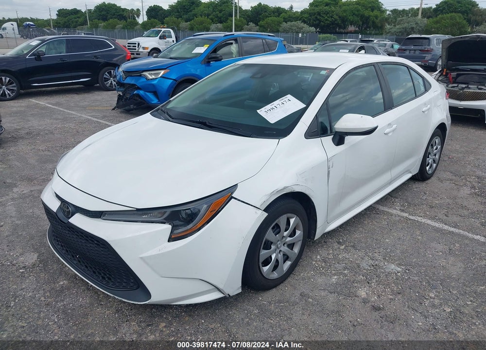 2021 TOYOTA COROLLA LE VIN: 5YFEPMAE3MP228315