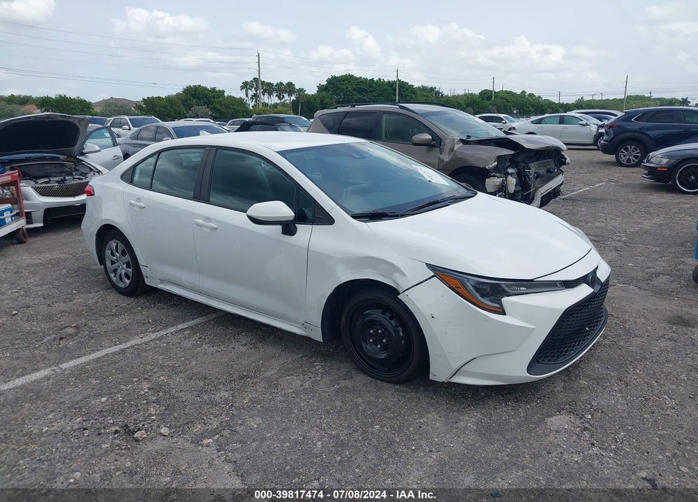2021 TOYOTA COROLLA LE VIN: 5YFEPMAE3MP228315