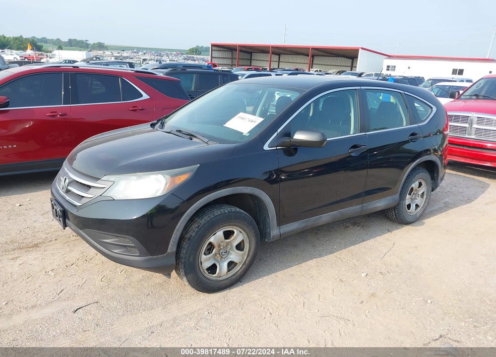 2012 HONDA CR-V LX VIN: 2HKRM4H36CH602720
