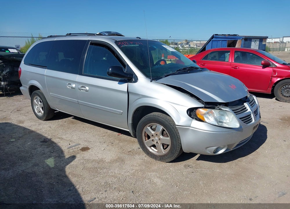 2006 DODGE GRAND CARAVAN SXT VIN: 2D4GP44L86R737115