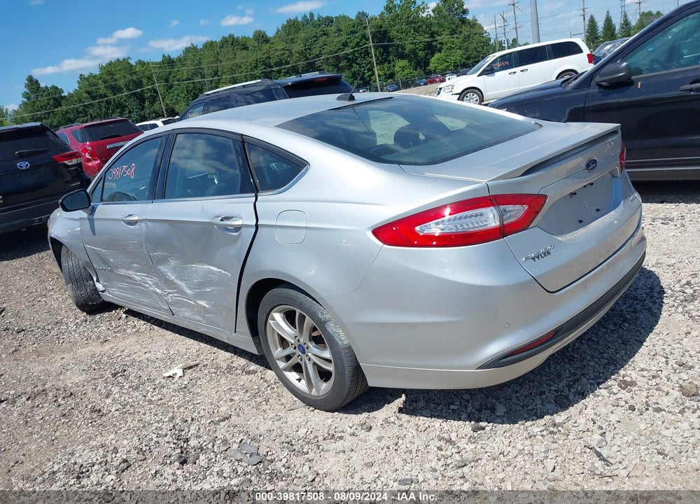 2015 FORD FUSION HYBRID SE VIN: 3FA6P0LU1FR296844